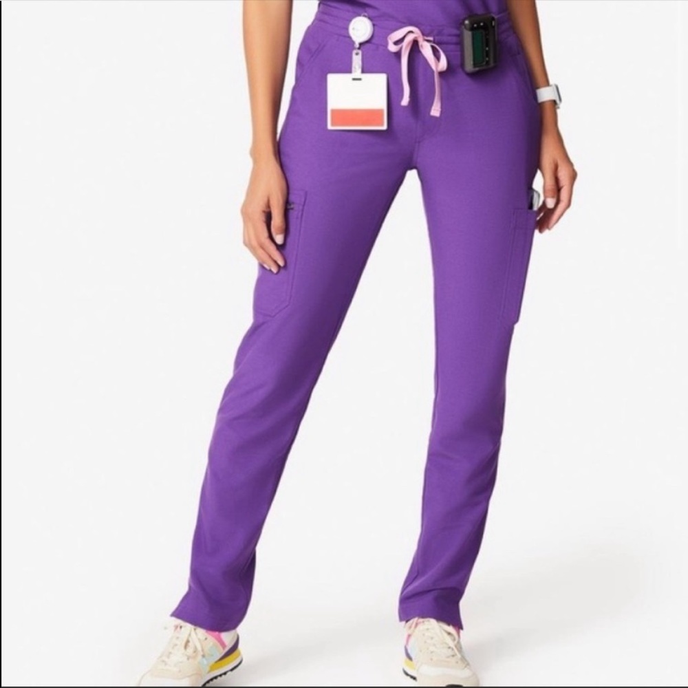 Figs Kade Ultra Violet Scrub Bottoms Large Petite